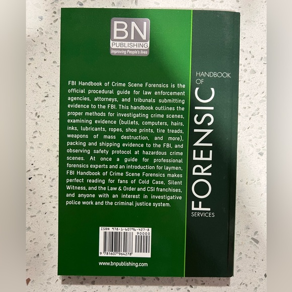 FBI Handbook of Forensics Book - Picture 2 of 3